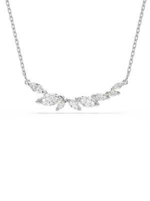 Swarovski naszyjnik damski metalowy z cyrkonią MESMERA srebrny