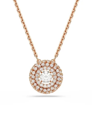 Swarovski naszyjnik damski pozłacany z cyrkonią SUBLIMA złoty