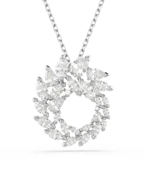 Swarovski naszyjnik damski z cyrkonią MESMERA srebrny