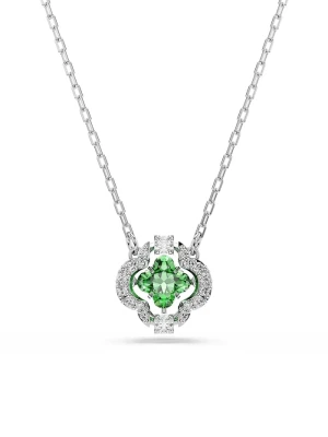 Swarovski naszyjnik damski z cyrkonią UNA srebrny