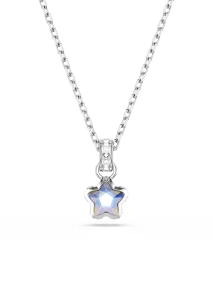 Swarovski naszyjnik damski z kryształem Swarovski CHROMA srebrny