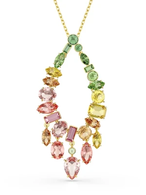 Swarovski naszyjnik GEMA złoty