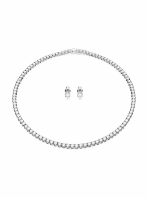 Swarovski naszyjnik i kolczyki 5647730 RE MATRIX