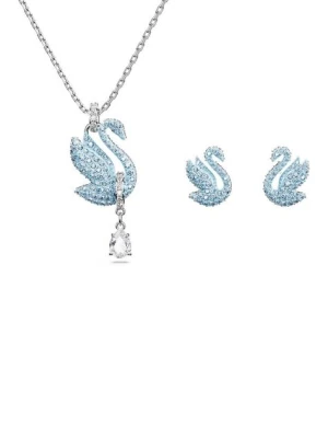 Swarovski naszyjnik i kolczyki ICONIC SWAN