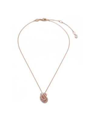 Swarovski Naszyjnik Swan 5732414 Różowe złoto