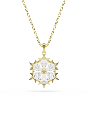 Swarovski naszyjnik z zawieszką damski pozłacany z cyrkonią MAGIC złoty