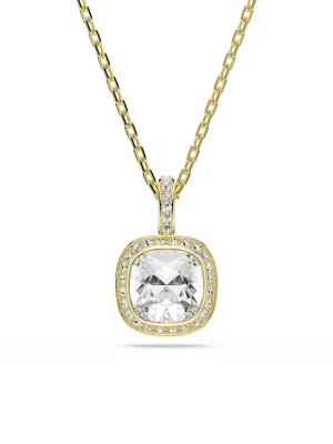 Swarovski naszyjnik z zawieszką damski pozłacany z kryształem Swarovski UNA złoty