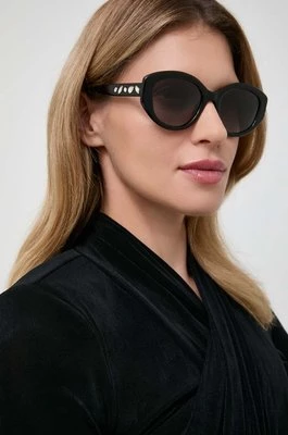 Swarovski okulary przeciwsłoneczne 5679527 DEXTERA ORGANIC damskie kolor czarny