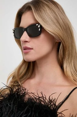 Swarovski okulary przeciwsłoneczne 5679545 DEXTERA ORGANIC damskie kolor czarny
