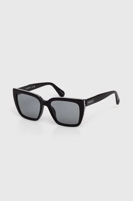 Swarovski okulary przeciwsłoneczne 5679551 ORBITA kolor czarny