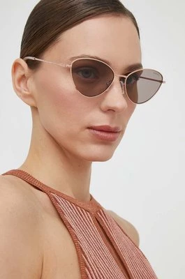 Swarovski okulary przeciwsłoneczne MATRIX damskie kolor różowy