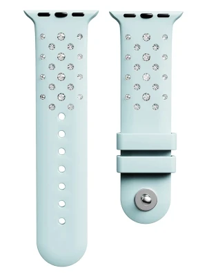 Swarovski pasek do zegarka zielony