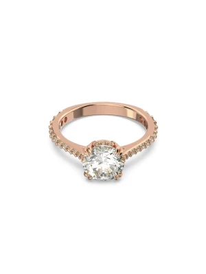 Swarovski pierścionek 5642645 złoty