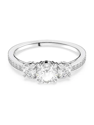 Swarovski pierścionek Attract Trilogy srebrny