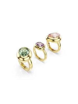 Swarovski pierścionek damski pozłacany kryształ Swarovski GEMA