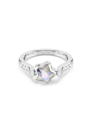 Swarovski pierścionek damski z kryształem Swarovski CHROMA srebrny