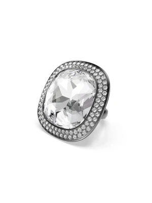 Swarovski pierścionek damski z kryształem Swarovski UNA srebrny