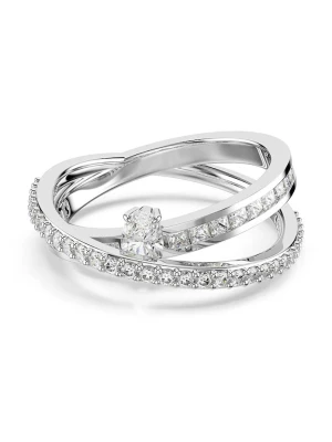 Swarovski pierścionek HYPERBOLA srebrny