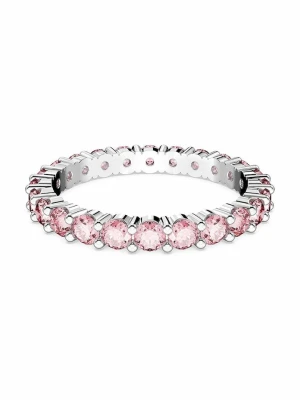 Swarovski pierścionek MATRIX różowy