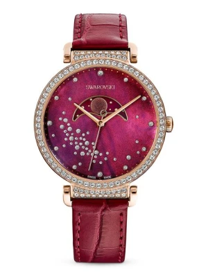 Zdjęcie produktu Swarovski zegarek 5613323 PASSAGE MOON PHASE damski kolor czerwony