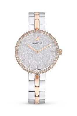 Swarovski zegarek Cosmopolitan damski kolor srebrny