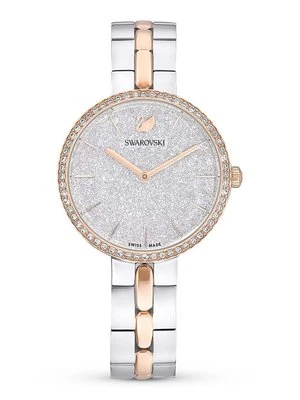 Swarovski zegarek Cosmopolitan damski kolor srebrny