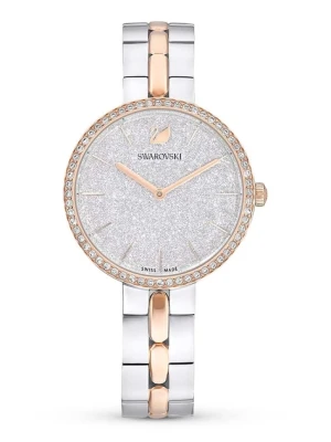 Swarovski zegarek Cosmopolitan damski kolor srebrny