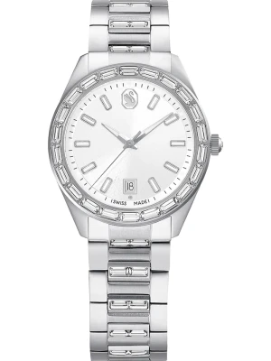 Swarovski zegarek damski MATRIX srebrny
