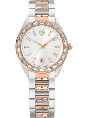 Swarovski zegarek damski MATRIX srebrny
