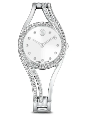 Swarovski zegarek HYPERBOLA damski kolor srebrny 5689432