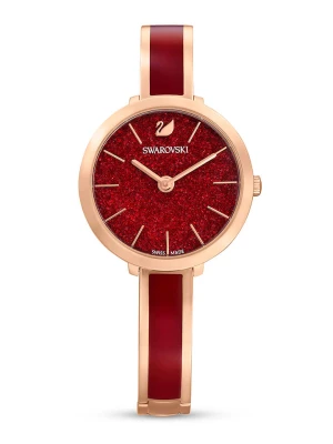 Swarovski Zegarek kwarcowy w kolorze różowozłoto-czerwonym rozmiar: onesize