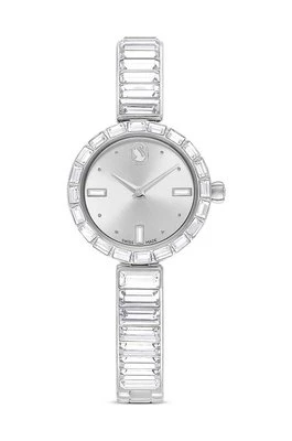 Swarovski zegarek MATRIX BANGLE damski kolor srebrny 5677487