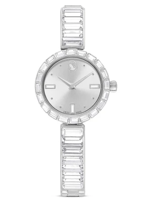 Swarovski zegarek MATRIX BANGLE damski kolor srebrny 5677487