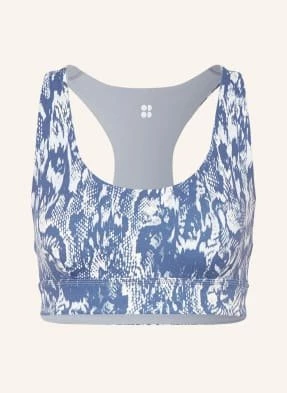 Sweaty Betty Biustonosz Sportowy Super Soft Reversible Yoga Model Dwustronny blau