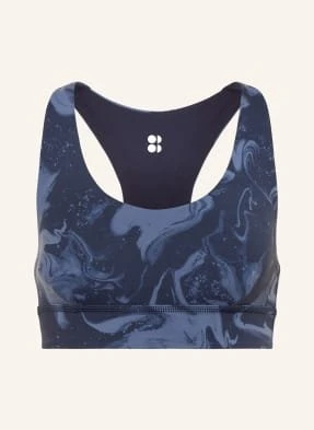 Sweaty Betty Biustonosz Sportowy Super Soft Reversible Yoga Model Dwustronny blau