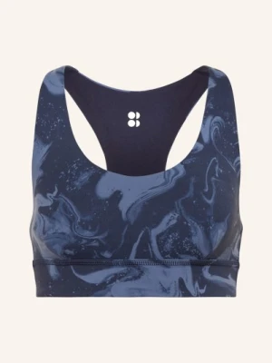 Sweaty Betty Biustonosz Sportowy Super Soft Reversible Yoga Model Dwustronny blau