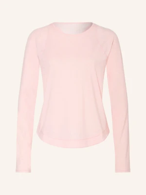 Sweaty Betty Koszulka Z Długim Rękawem Breath Easy pink