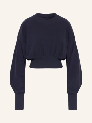 Sweaty Betty Krótka Bluza Nierozpinana Delight blau