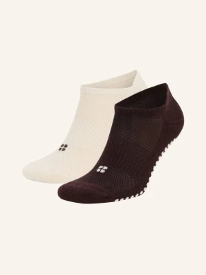 Sweaty Betty Zestaw 2 Par Skarpet Do Jogi I Pilatesu Reformer Trainer Gripper braun brązowy