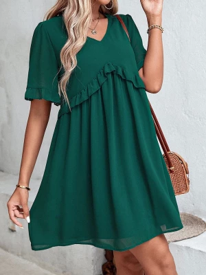 Sweet Summer Sukienka w kolorze ciemnozielonym rozmiar: XL