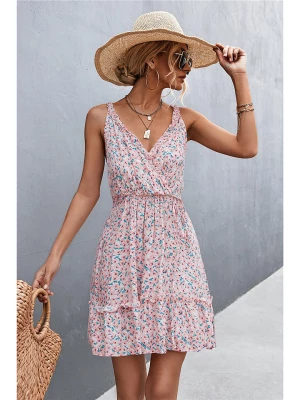 Sweet Summer Sukienka w kolorze jasnoróżowym rozmiar: L