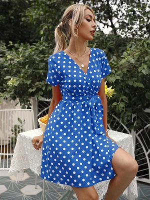Sweet Summer Sukienka w kolorze niebieskim rozmiar: L