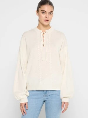 Sweter 7 For All Mankind biały