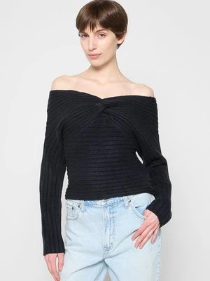Sweter Abercrombie & Fitch czarny
