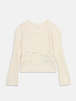 Sweter Abercrombie & Fitch biały