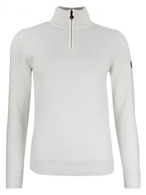 Peak Mountain Sweter "Acharlito" w kolorze białym rozmiar: XL