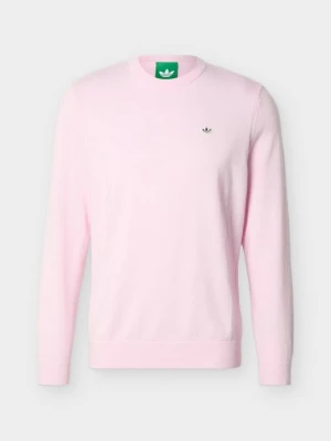 Sweter Adidas jasnoróżowy