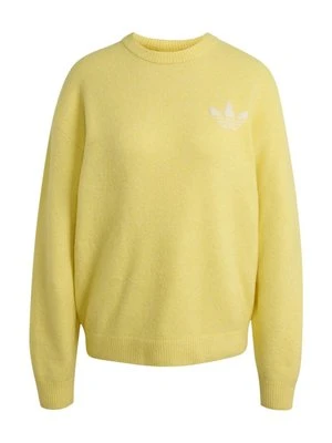 Sweter adidas Originals żółty