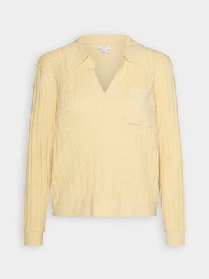 Sweter ALIGNE jasnożółty
