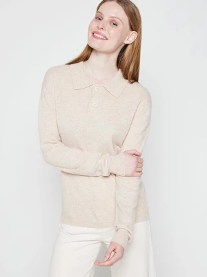 Sweter ALL CASHMERE beżowy